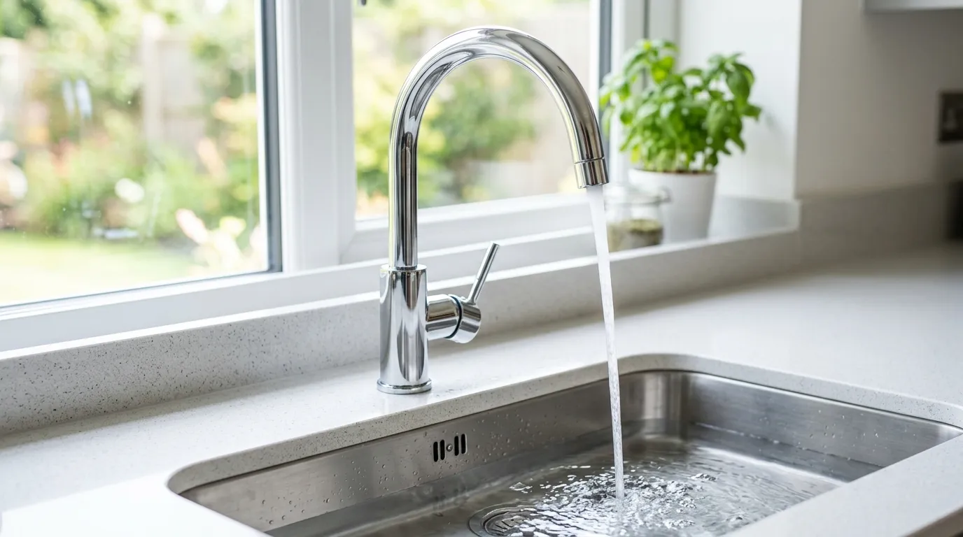 Local Plumbing Master Pros same day plumber fixing a faucet in Clanton, AL